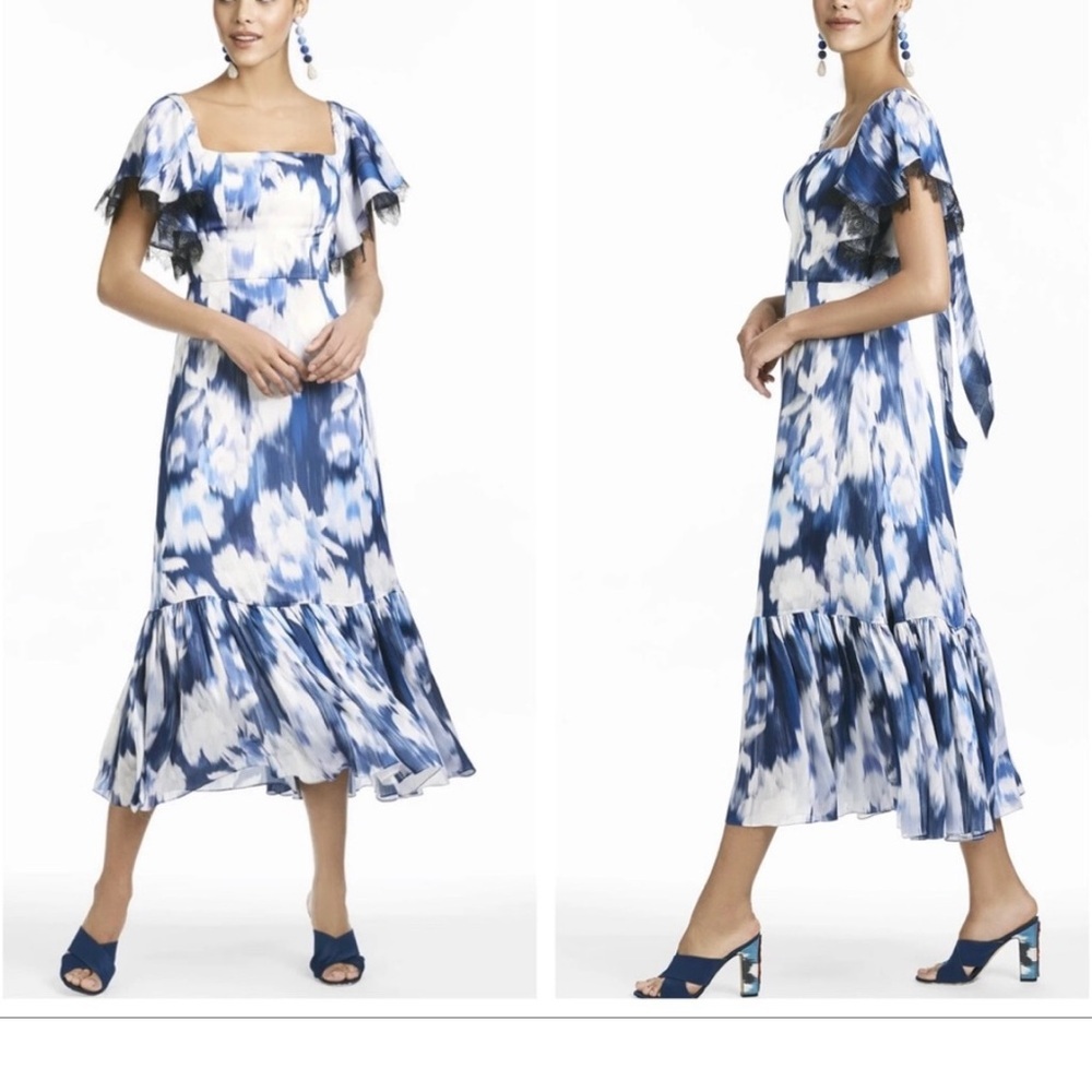 Sachin & Babi Womens Sachin + Babi Camryn Gown Dress Blue